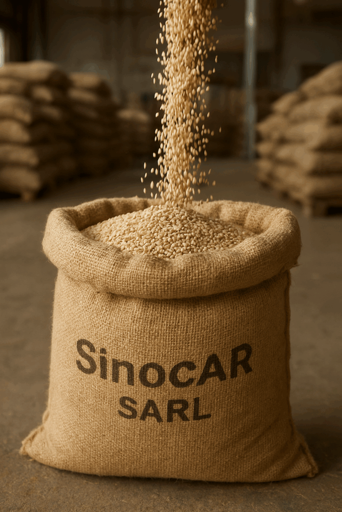 Sinocar Sarl - Leading Sesame Seed Exporter in Nigeria | Quality Bulk Sesame Seeds Nigeria